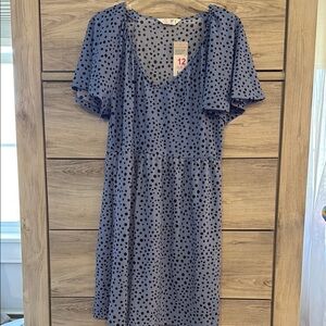 Primark - Polka Dot Blue Dress